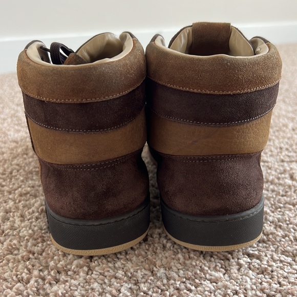 Louis Vuitton high top suede sneakers - Picture 3 of 5